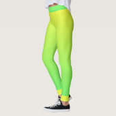 Leggings Femmes jaunes/vertes (Gauche)