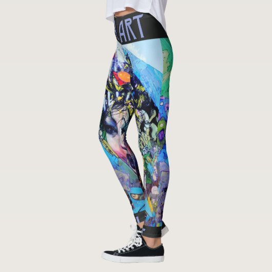 Leggings femmes LA Art (Gauche)