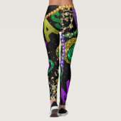 Leggings femmes Mardi Gras (Dos)