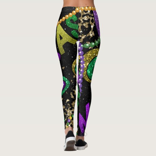 Leggings femmes Mardi Gras (Dos)