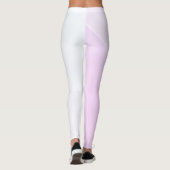 Leggings Femmes Moderne Rose bleu violet blanc tendance (Dos)