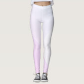 Leggings Femmes Moderne Rose bleu violet blanc tendance (Devant)