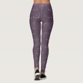 Leggings femmes Plum Flora (Dos)