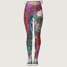 Leggings femmes squelettes