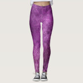 Leggings Femmes Vintages uniques lavande (Devant)