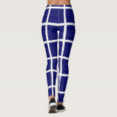 Leggings Fenêtre bleu marine (Dos)