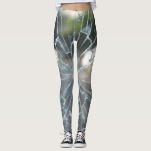 Leggings fenêtre cassée