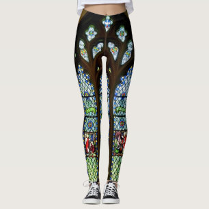 Leggings Fenêtre en verre teinté du sud verte