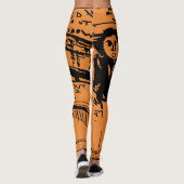 LEGGINGS FENÊTRE REMISE DE FED (Dos)