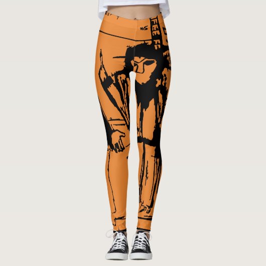 LEGGINGS FENÊTRE REMISE DE FED (Devant)