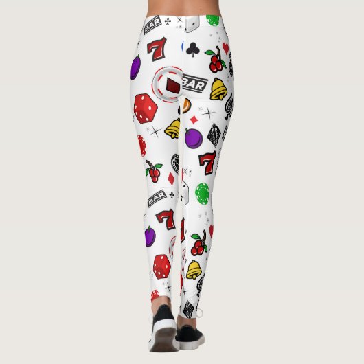 Leggings Fentes de jeu Machine à fruits Bars Lucky Sevens S (Dos)