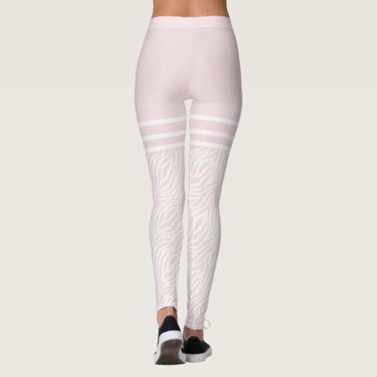 Leggings Fer chose rose pâle (Dos)