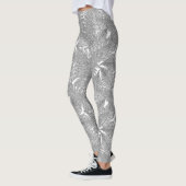 Leggings Ferme en noir et blanc (Gauche)