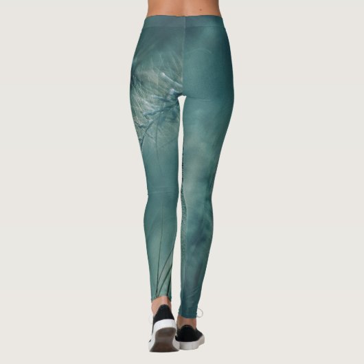 Leggings Fermes vertes botaniques (Dos)