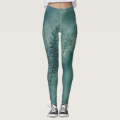 Leggings Fermes vertes botaniques (Devant)