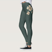 Leggings Fermoir Shamrock Lucky Vert Saint Patrick`s Day (Gauche)