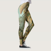 Leggings Ferns Palm Tree Antiquité Botanique Ferns Art (Droite)