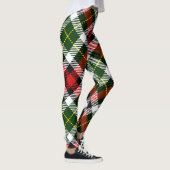 Leggings Festif classique rouge vert rouge de vacances (Droite)