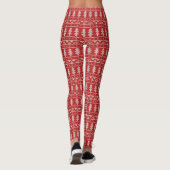 Leggings Festif Noël Arbre Motif (Dos)