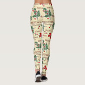 Leggings Festif Noël motif (Dos)