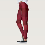Leggings Festif Rouge Chèque Motif Rustic Farmhouse<br><div class="desc">Festive Rouge Chèque Motif Rustique Légendes Fermières</div>