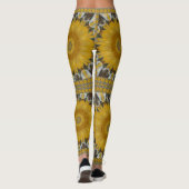 Leggings Festive Afrique Imprimer Design élégant (Dos)