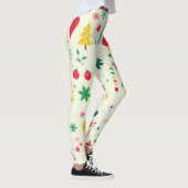 Leggings Festive Christmas Pattern (Droite)