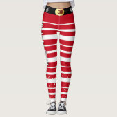 Leggings Festive Elf Style & Holiday Energy – Fa LaLa Power (Devant)