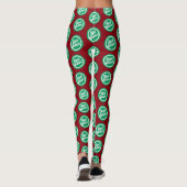 Leggings Festive Hail Satan (Dos)