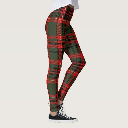 Leggings Festive Noël plaid Joyeux Joyeux (Droite)