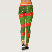 Leggings Festive RÉCUPÉRÉE POUR VOUS EN VACANCES (Dos)