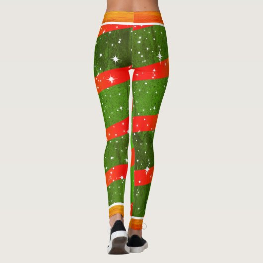 Leggings Festive RÉCUPÉRÉE POUR VOUS EN VACANCES (Dos)