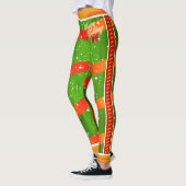 Leggings Festive RÉCUPÉRÉE POUR VOUS EN VACANCES (Gauche)