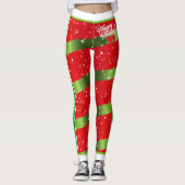 Leggings Festive RÉCUPÉRÉE POUR VOUS EN VACANCES (Devant)