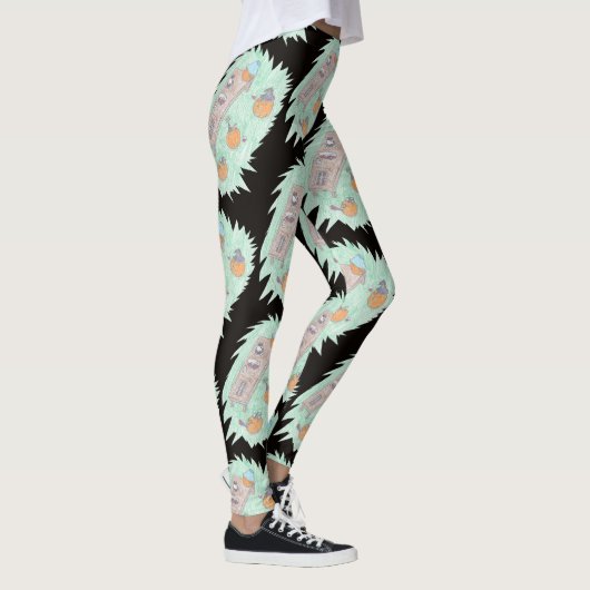 Leggings Fête citrouille ! (Droite)