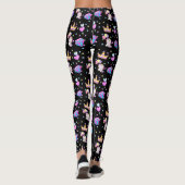 Leggings fête d'anniversaire de la mer arc-en-ciel (Dos)