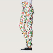 Leggings Fête d'anniversaire | Fruits tropicaux | Légendes (Gauche)