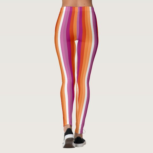 Leggings Fête de la fierté lesbienne (Dos)