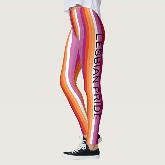 Leggings Fête de la fierté lesbienne (Gauche)