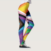 Leggings Fête de la fierté LGBTQ+ : Conception spéciale (Droite)