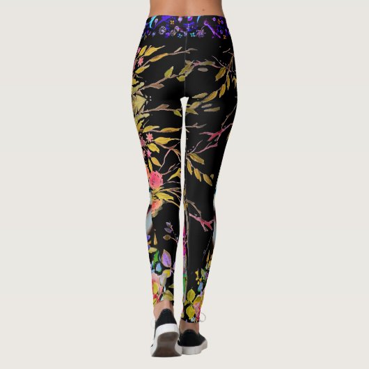 Leggings Fête de la Flore morte (Dos)