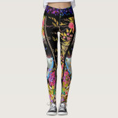 Leggings Fête de la Flore morte (Devant)