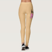 Leggings Fête de la mère mère du basket-ball (Dos)