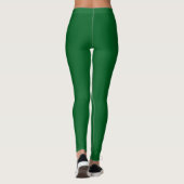 Leggings Fête de la Saint-Patrick Cœur Trèfle Chanceux Trèf (Dos)