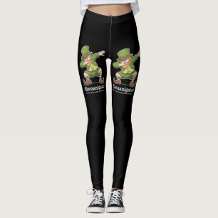 Leggings Fête de la Saint-Patrick Shenanigator Dabbing Lepr