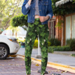 Leggings Fête de la Shamrock St. Patrick<br><div class="desc">Cette conception peut être personnalisée en choisissant l'option Modifier la conception. Vous pouvez également transférer sur d'autres objets. Contactez-moi à l'adresse colorflowcreations@gmail.com ou utilisez l'option conversation en haut de la page si vous souhaitez avoir cette conception sur un autre produit ou si vous avez besoin d'aide pour cette conception. Voir...</div>