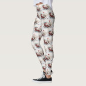 Leggings Fête de Noël de Chien de Coton De Tulear (Gauche)