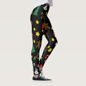 Leggings Fête de Noël de l'homme de pain d'épices (Droite)