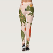 Leggings Fête de Noël Dino : Tree Rex (Dos)