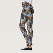 Leggings Fête de Noël du Bullmastiff (Gauche)